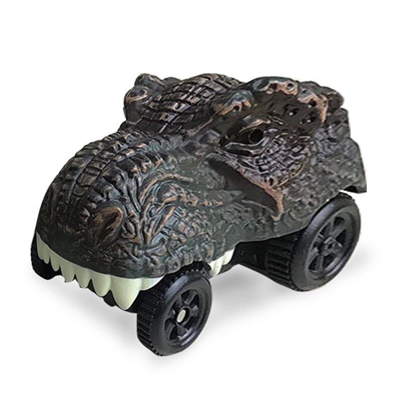 Children Dinosaur Toy Electric Rail Train Car DIY Transformed Assemble Building Block Track Dinosaur Hill Gift Toys for Children