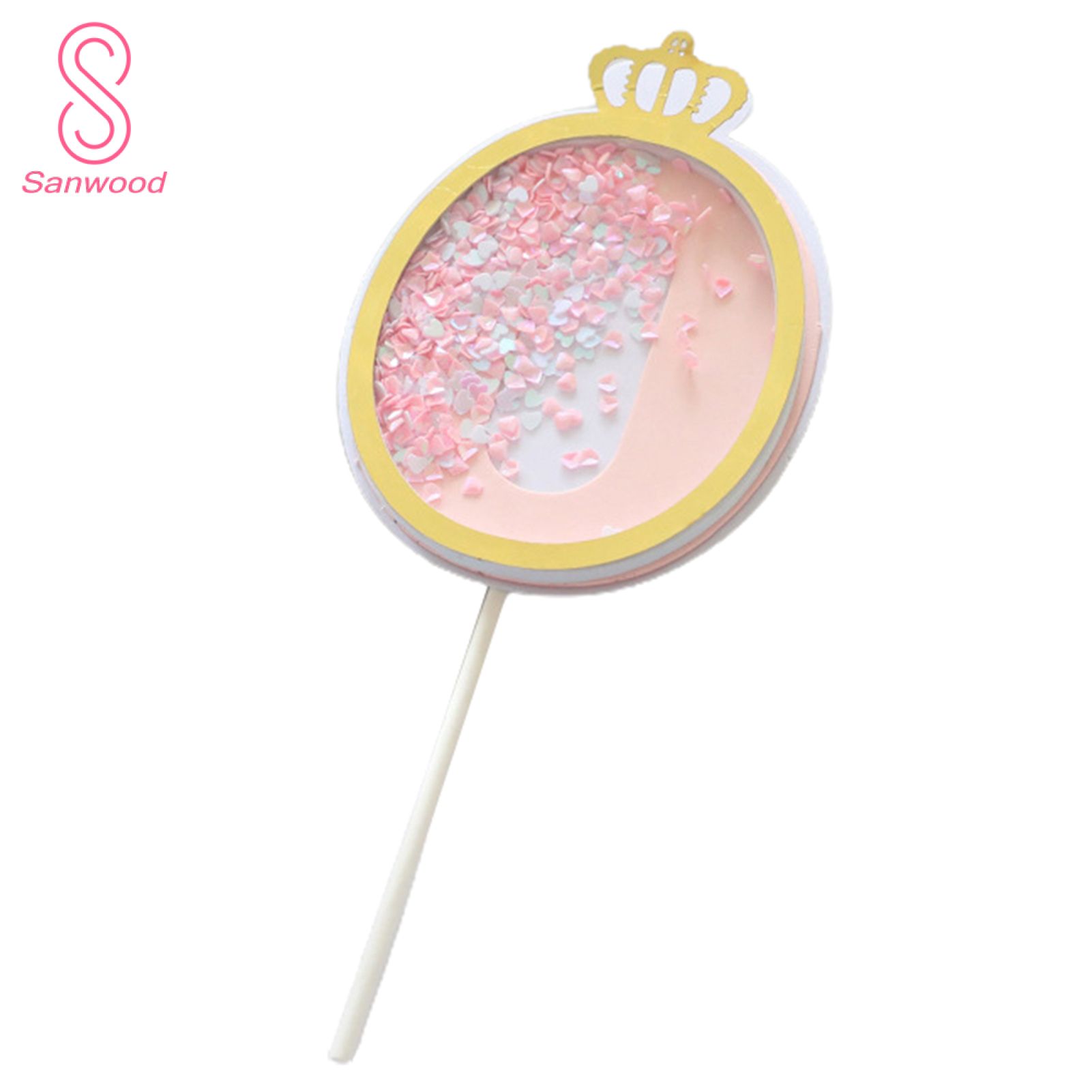 Cake Decor Beautiful Creative Eye-catching Number Cake Topper
