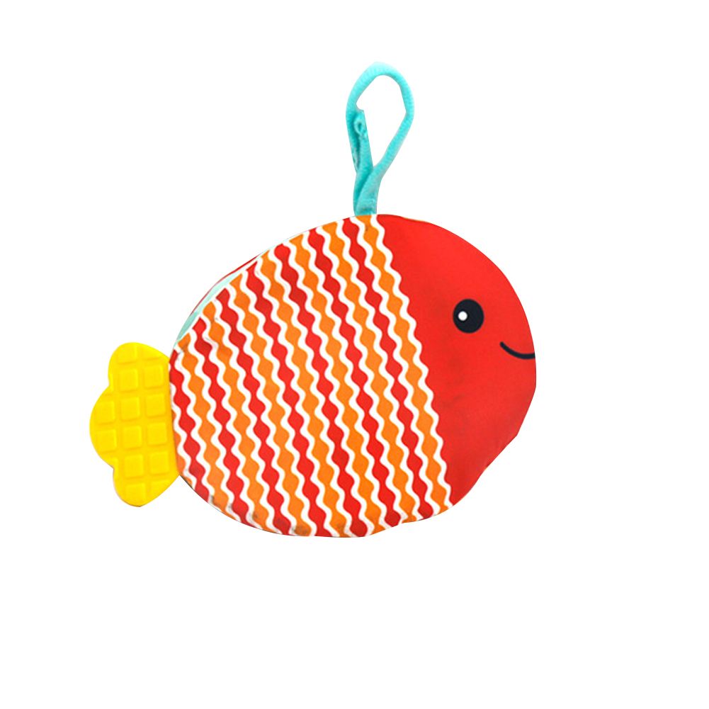 Creative Small Fish Cloth Book Cartoon Sea Animals Doll Baby Early Education Soothing Toy Washable Enlightenment Cloth Book
