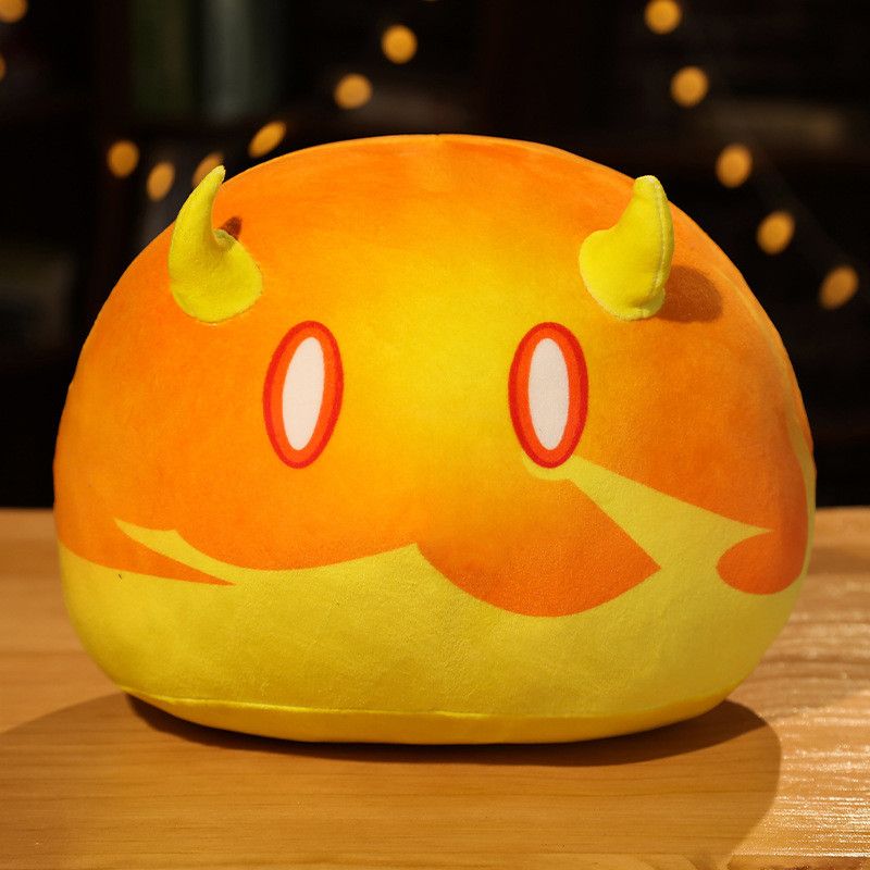 35cm Game Genshin Impact Slime Theme Cute Plush Dolls Keli Dango Throw Handful Pillow Toys Cartoon Birthday Xmas Gift