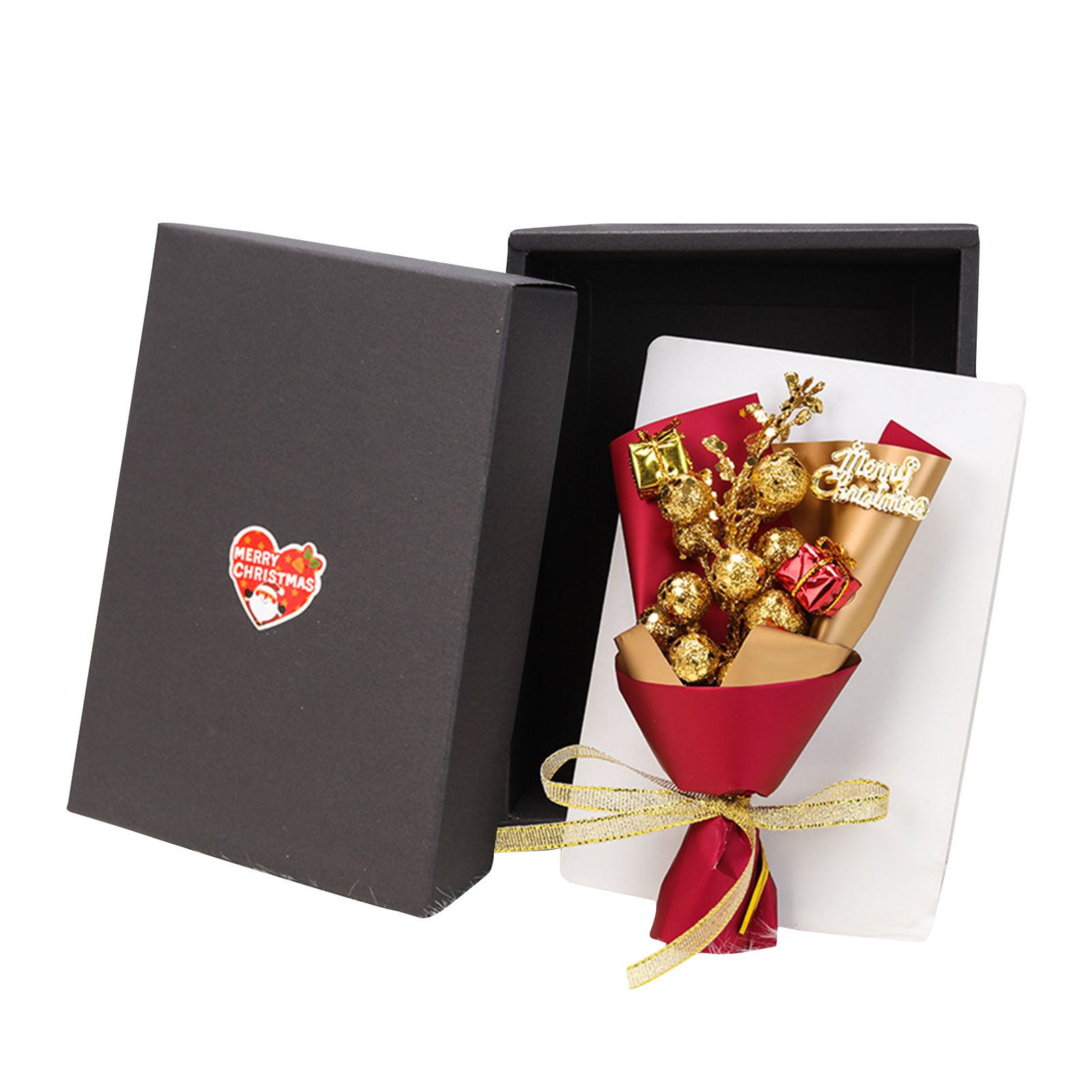 Simulated Flower Bundles Everlasting Greeting Card Small Flowers Bouquet