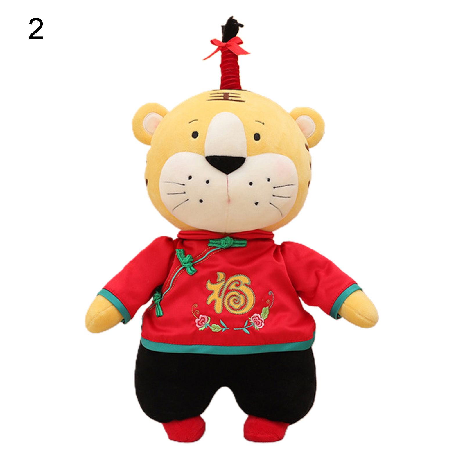 Childrenworld New Year Tiger Toy Vivid Appearance Folk-custom New Year Plush Tiger Toy