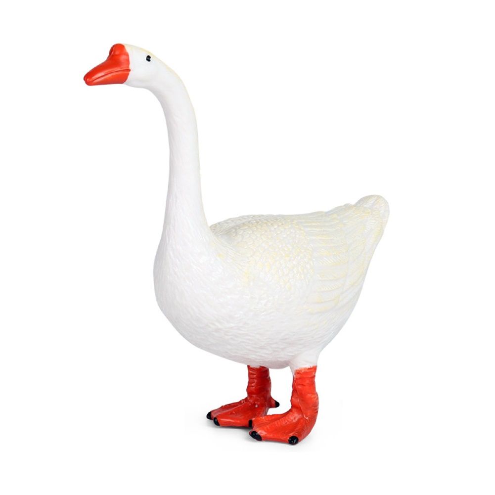 Kids Simulated Solid Wild Animal Swan Model Action Figure Collectible Toy Gift