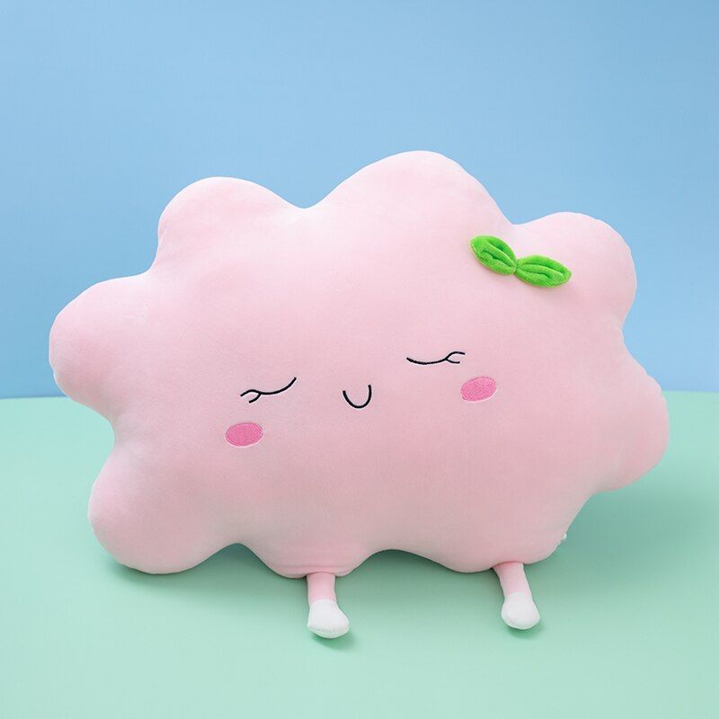 Cute Cloud Plush Pillow Sun Stuffed Soft Creative Plush Sun Cloud Toy Car Pillow Home Decor Kids Toys Pillow Plush Cloud Pillow