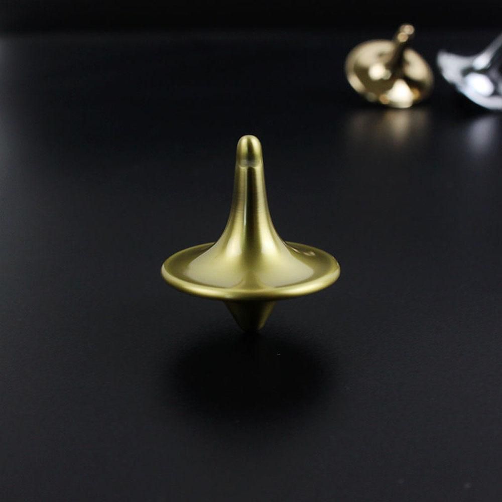 Classic Metal Gyro Great Performance Accurate  Spinning Top Hot Movie Totem Print Spinning Toys Top Exquisite Gift