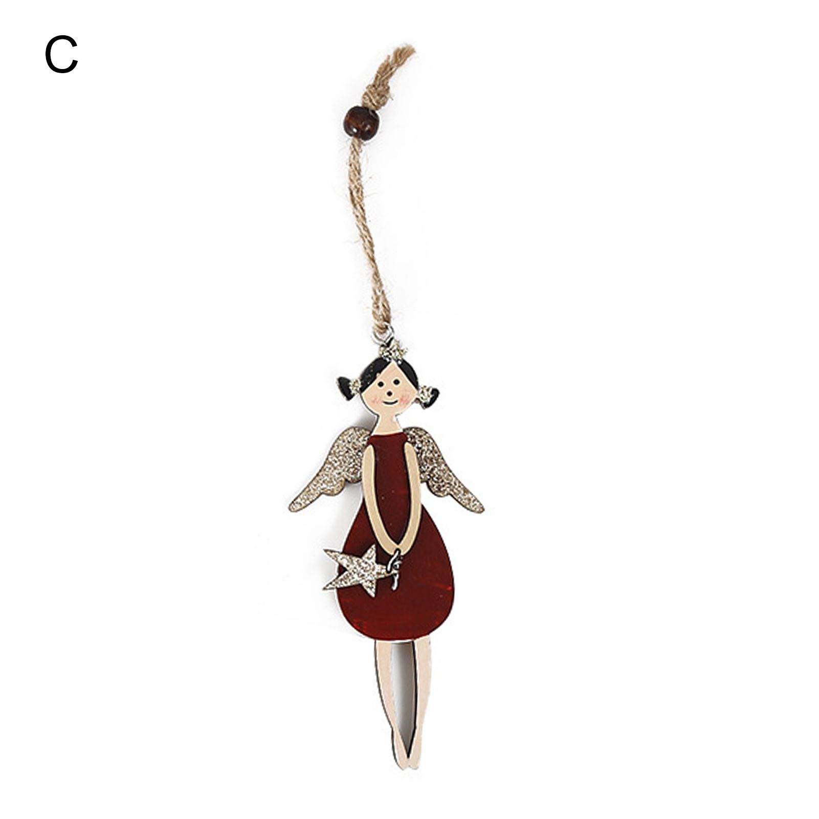 Pendant Eco-friendly Christmas Ornament Pendant with Rope