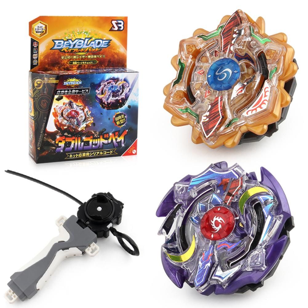 Assembling B00 Beyblade Alloy Fighting Gyro Toy with Pull Rod Transmitter