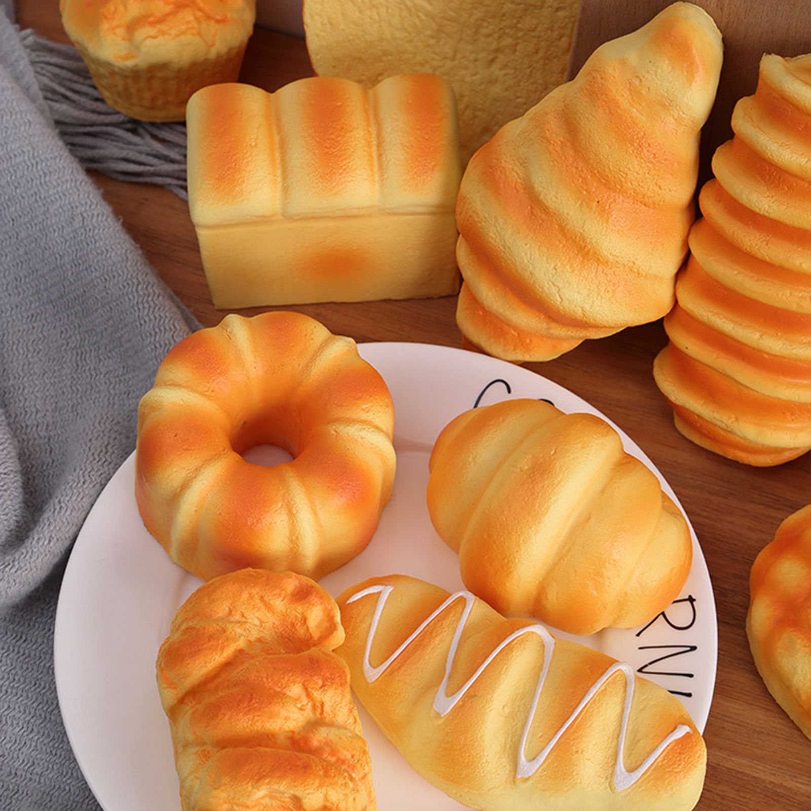 Simulation Bread Comforle Anxiety Relief Artificial Bread