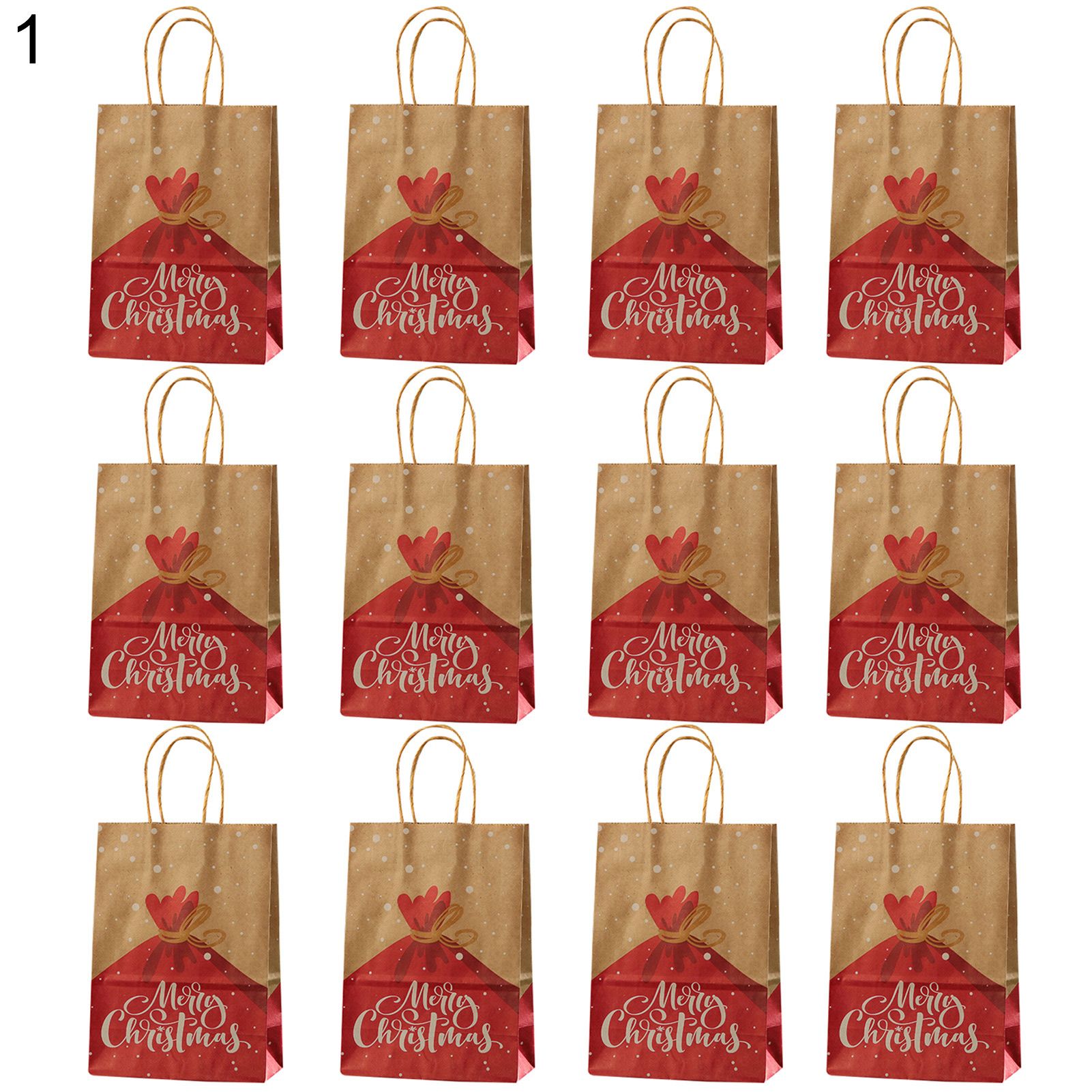 Gifts Wrapping Bag Large Capacity Eye-catching Printed Gift Pouch