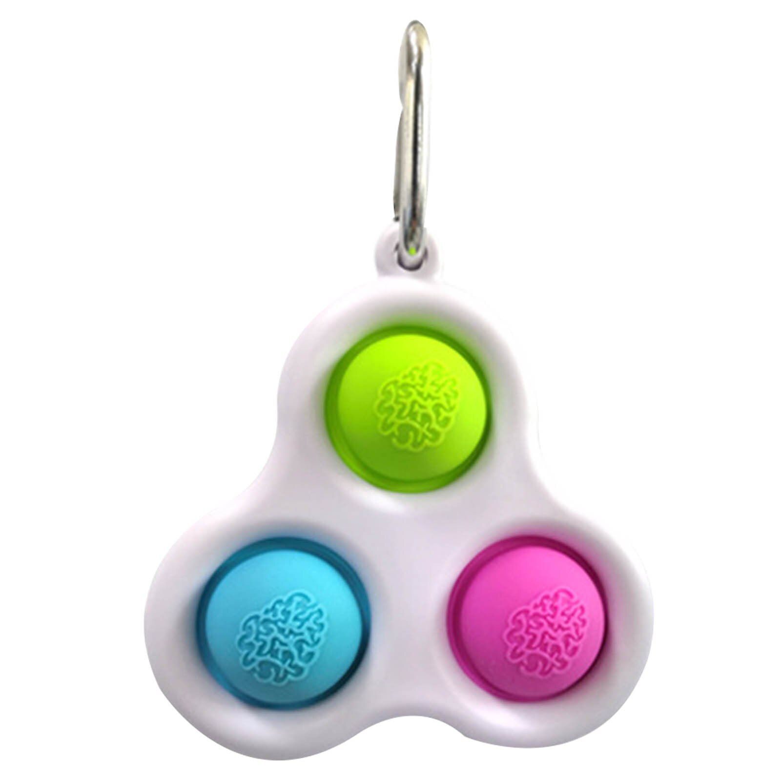 Creative Simple Dimple Fidget Toys For Children  Popit Fat Brain Toys Pressure Reliever Board Decompression Toy антистресс