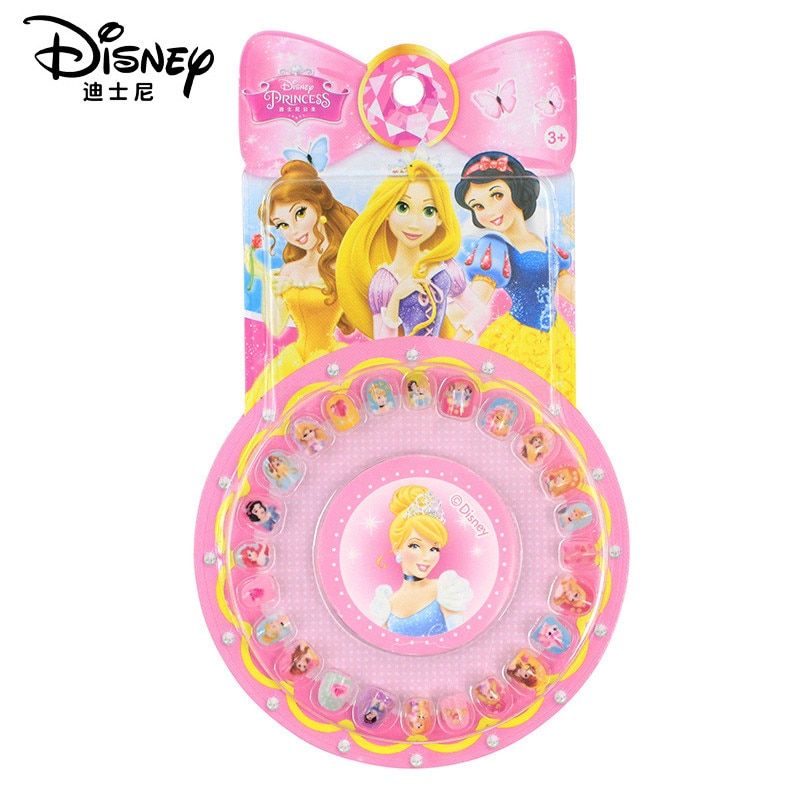 Disney Nail Stickers Toys Frozen Elsa and Anna Disney Princess Sofia Kids Sticker Toys nail Decoration fake nails Toys girl gift