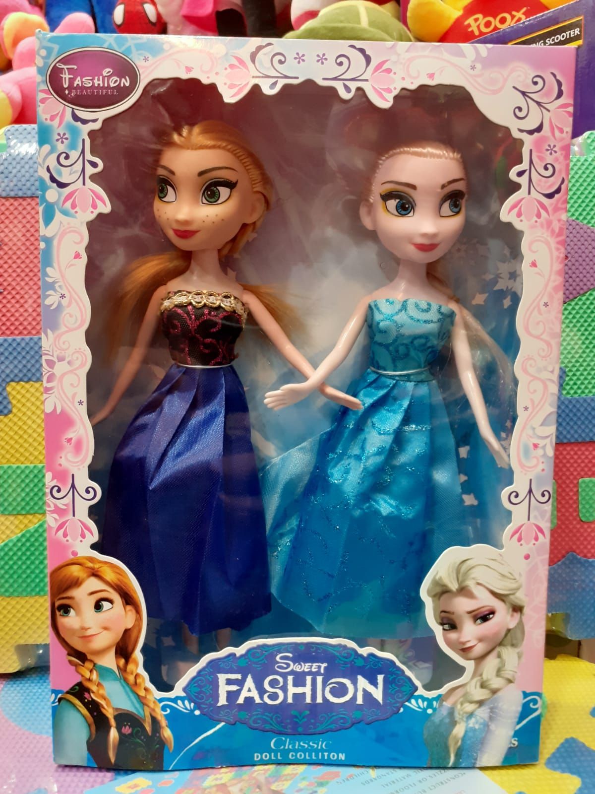 Frozen Baby Dolls, Ana & Elsa, Barbie Doll, Dolls set For Birthday Gift or Occasion surprises