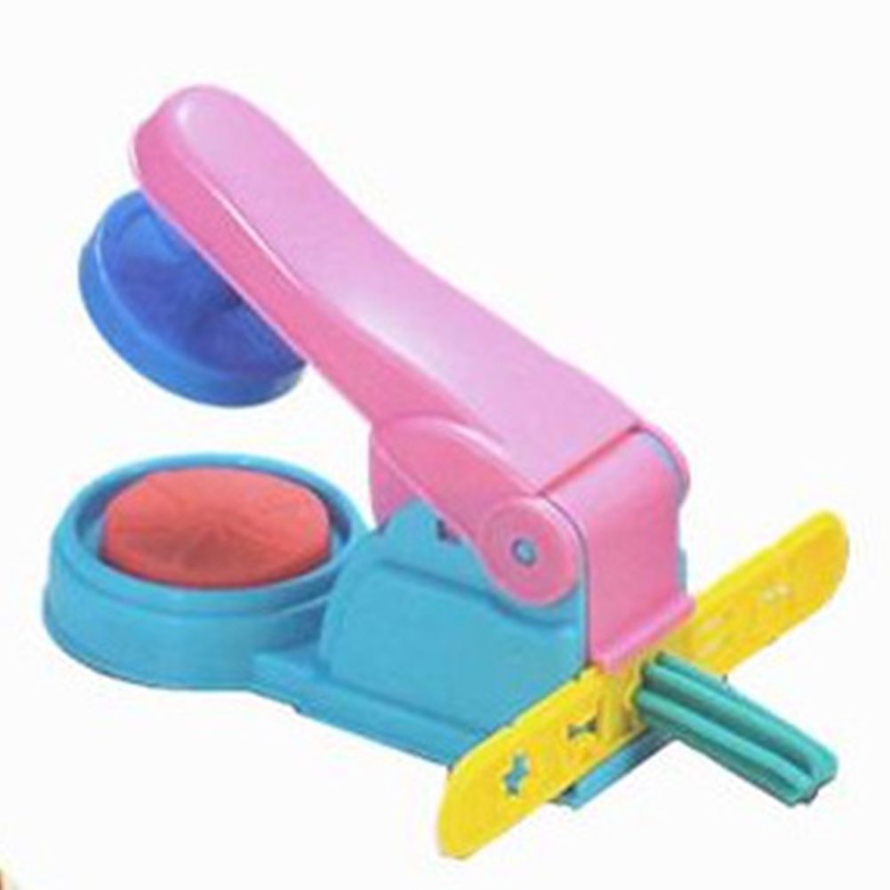 DIY Dough Polymer Clay Machine Tool with Molds Kids Educational Squeeze Toy