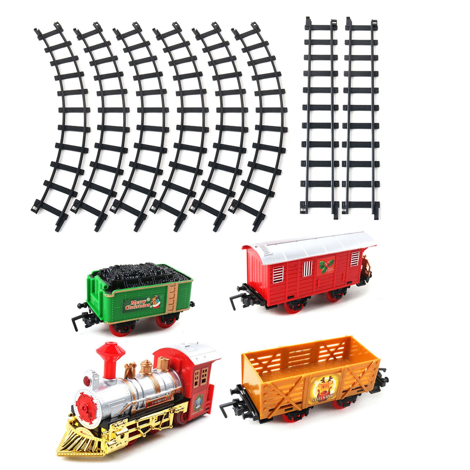 Model Train Set Toy Clear Lines Electric Christmas Train Sets Toy