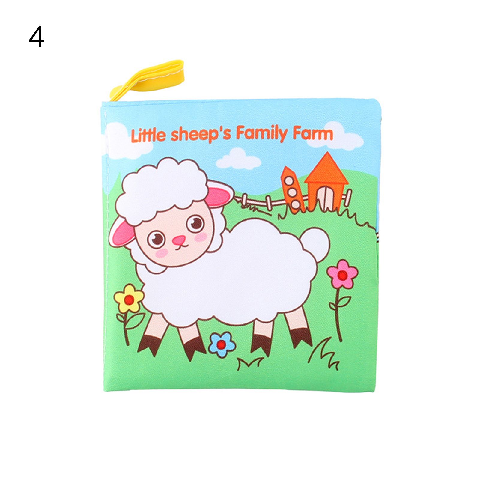 Childrenworld Baby Crinkle Book Early Education Baby Teething Crinkle Book