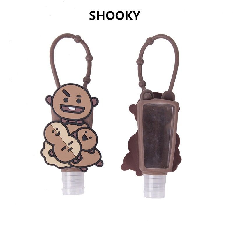 Kpop BTS BT21 Cartoon Hand Sanitizer Pocketable Antibacterial Sanitizer