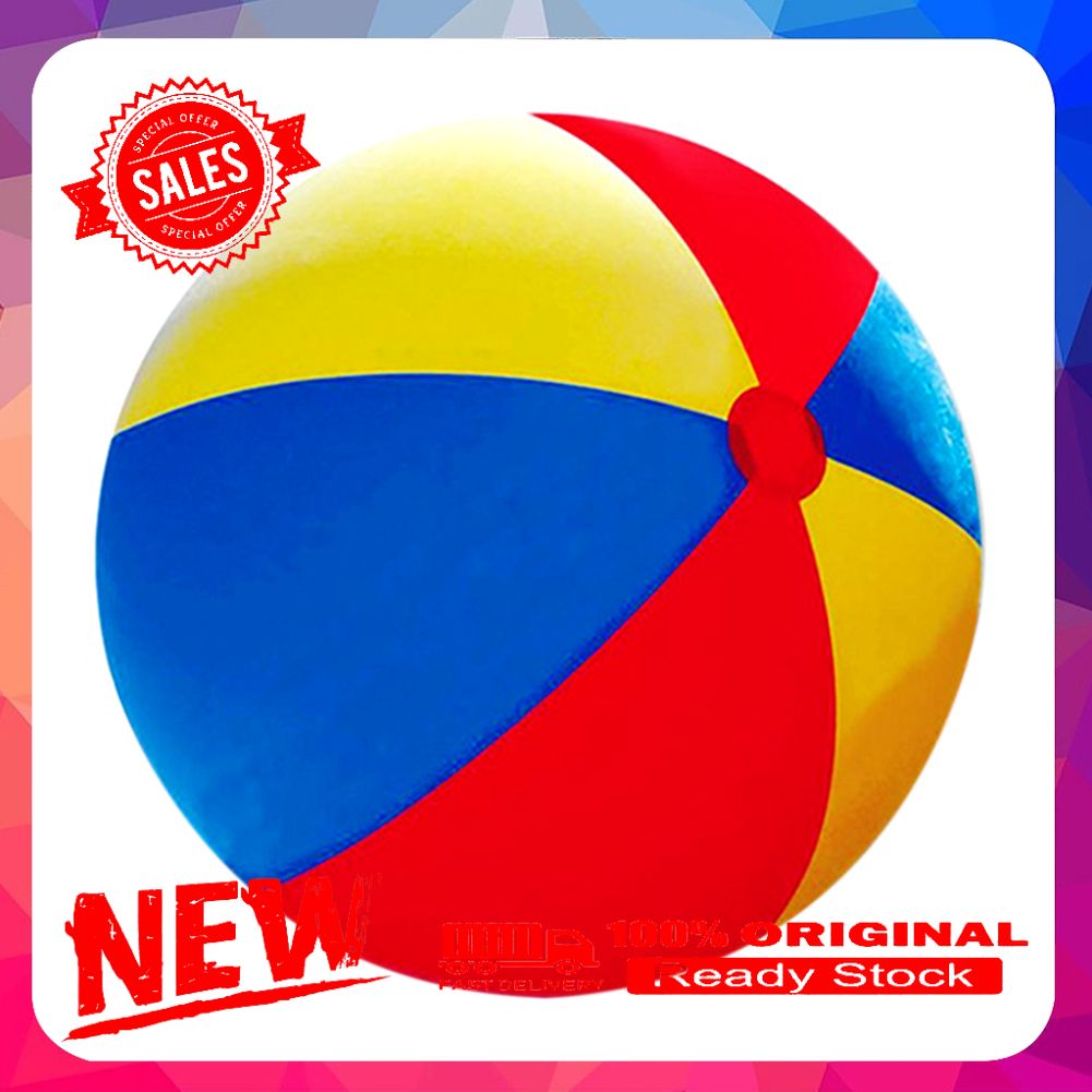 100/150cm Inflatable Pool Beach Sport Ball Football Soccer Outdoor Party Kid Toy