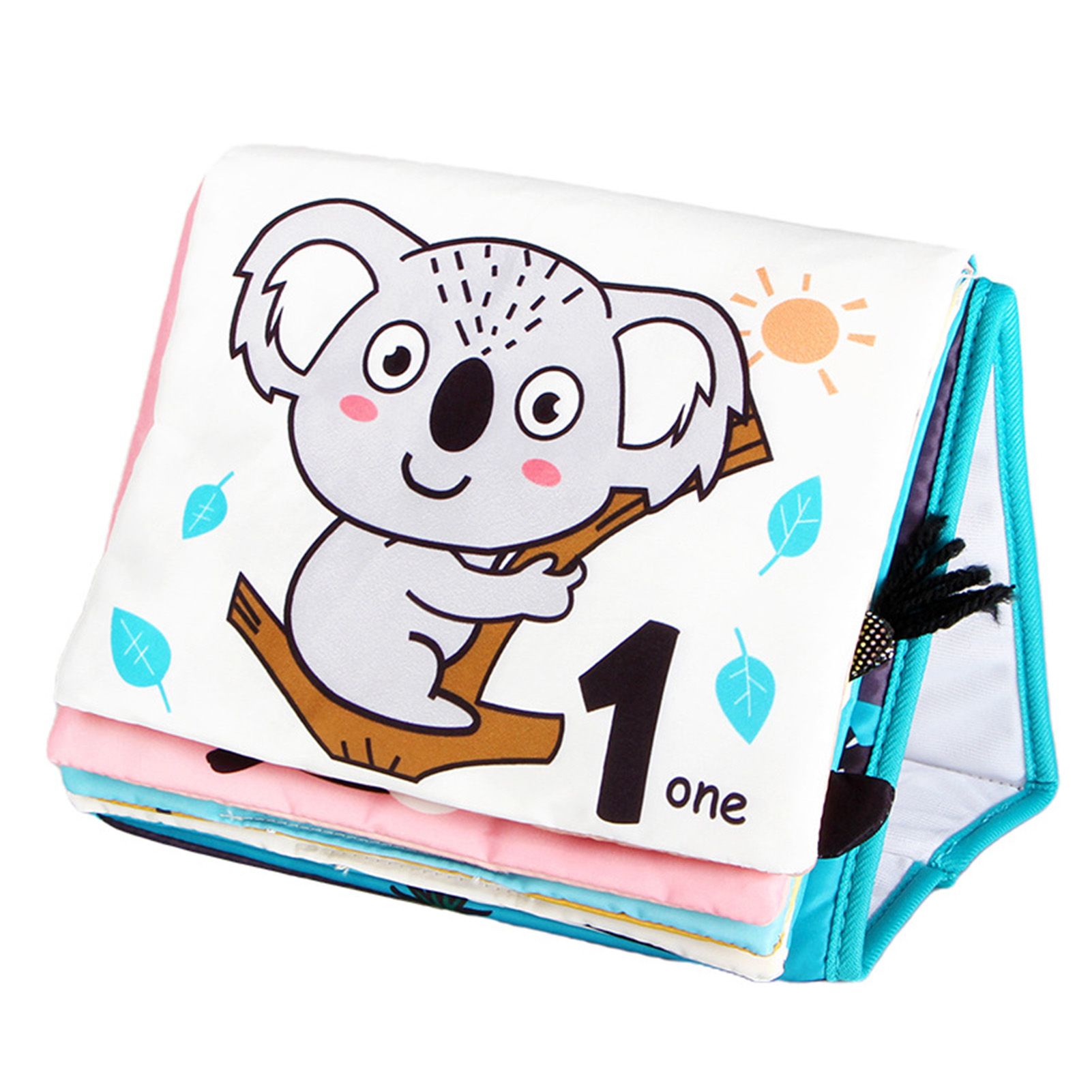 Childrenworld Baby Cloth Book Adorable Inspire Imagination Animal Cloth Book
