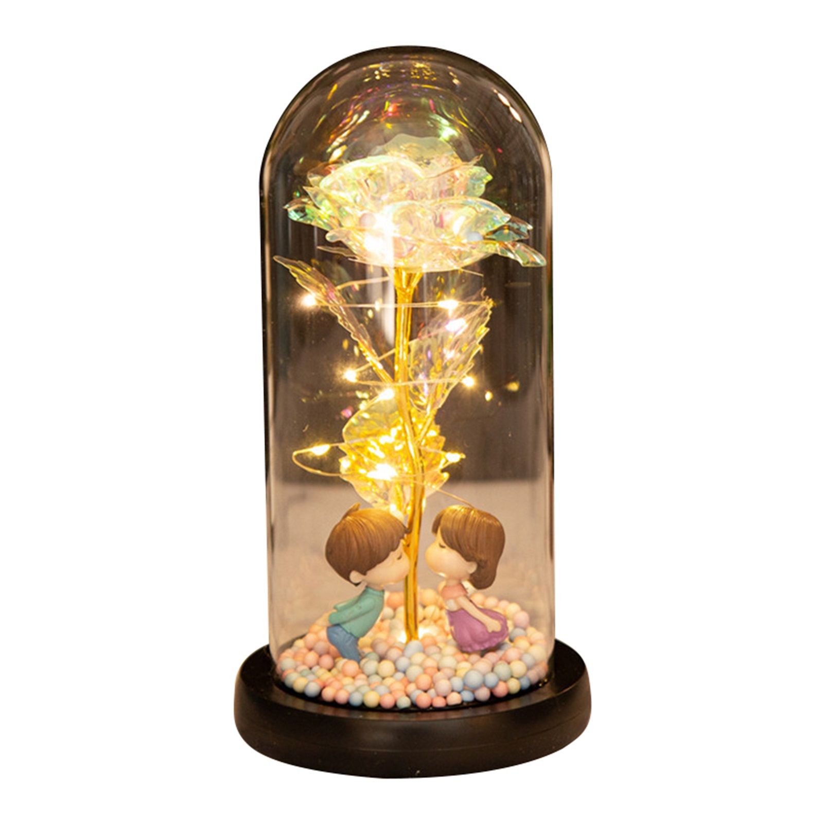 Flower Ornament Aesthetic DIY Craft Light String Flower Ornament