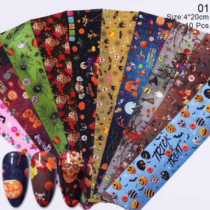 1 Box 4*100cm Nail Foils Marble Nail Art Transfer Sticker Snake sparkly Paper Slide Nail Art Decal Nails Accessories