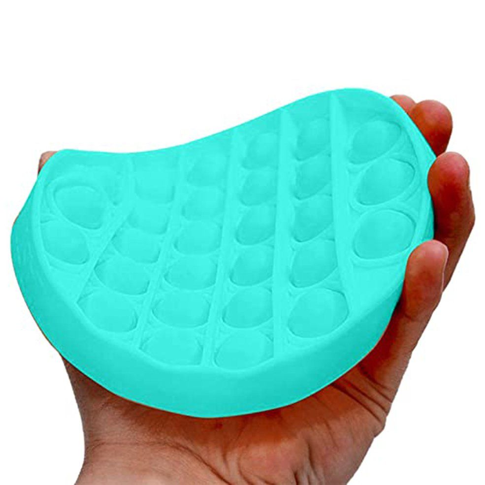 Push Bubble Fidget Sensory Toy Round Shape Last One Lost Game Stress Reliever