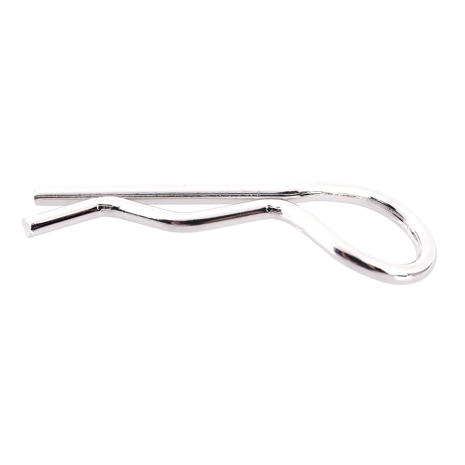Harmony 100pcs Universal 1/10th Scale Bend Body Clips Pins Metal For 1/10 HSP car