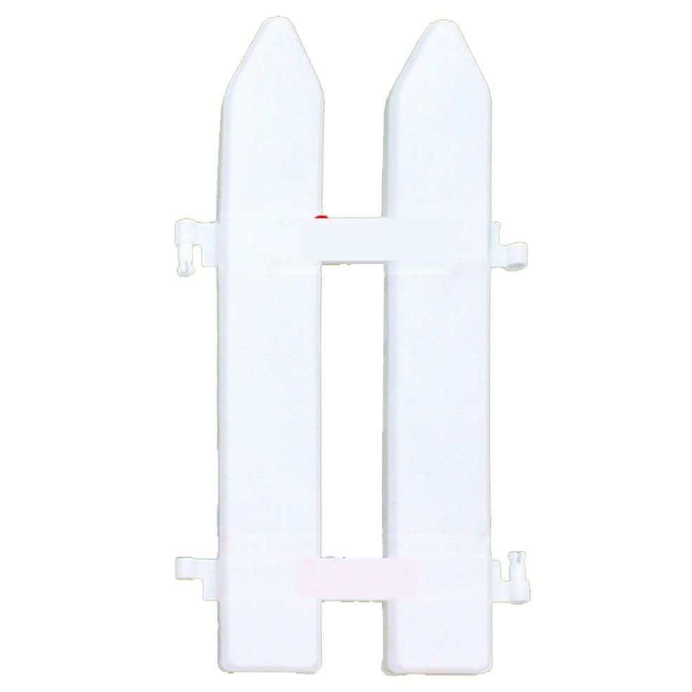 Plastic Christ Fence Courtyard Indoor Garden Fence White Decor
