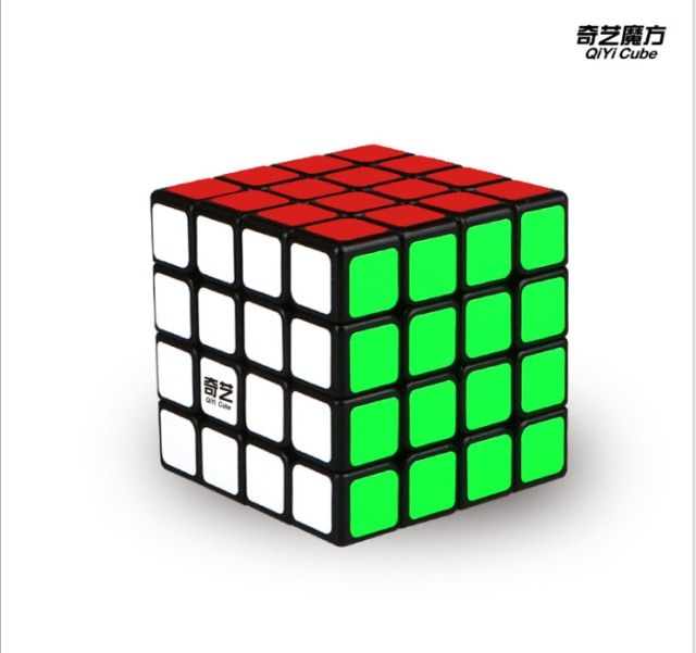 QIYI warrior speed magic cube stickerless 4x4x4 professional puzzle cubo smoothly cubes educational toys