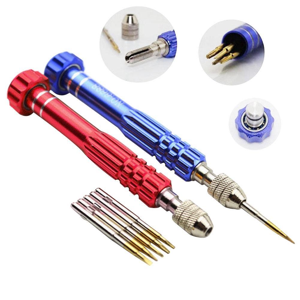 5 in 1 Alloy Magnetic Disassemble Open Repair Screwdriver Tool Set for Cell Phones Eletronic Devices