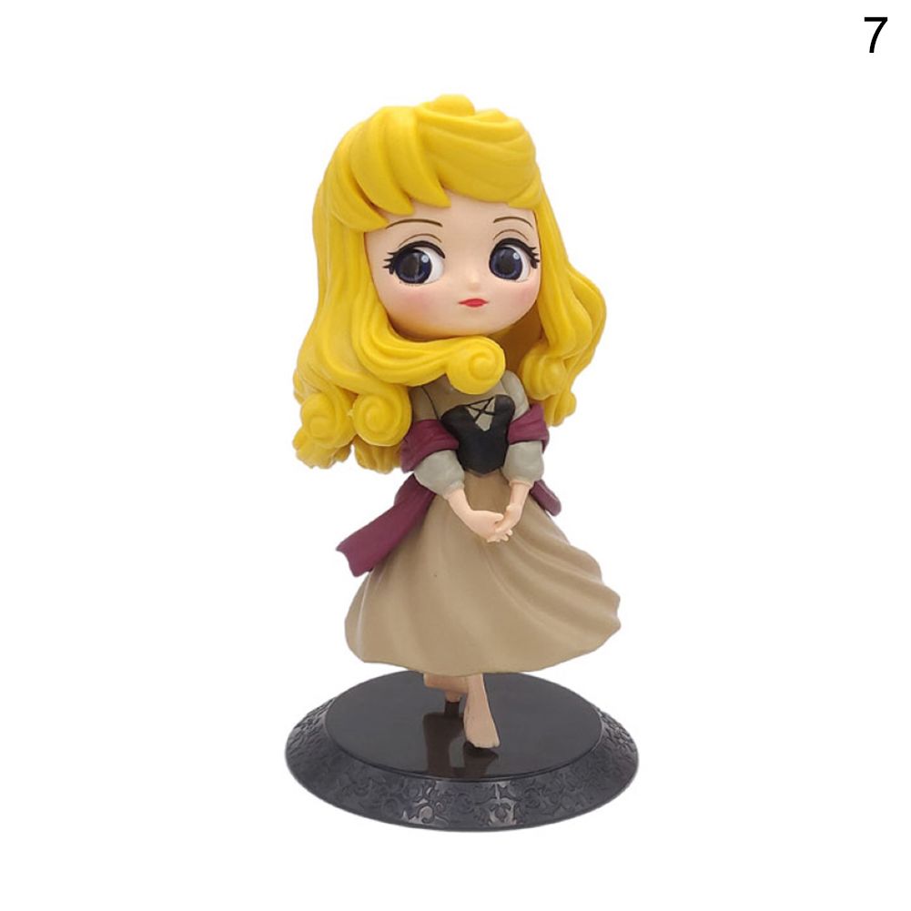 Q Version Snow White Mermaid   Model Figure Room Ornaments Gift