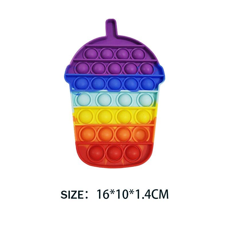 Reliver Stress Toys Sheep Shape Push It Bubble Antistress  Sensory Toy To Relieve Autism For  Kids Gift