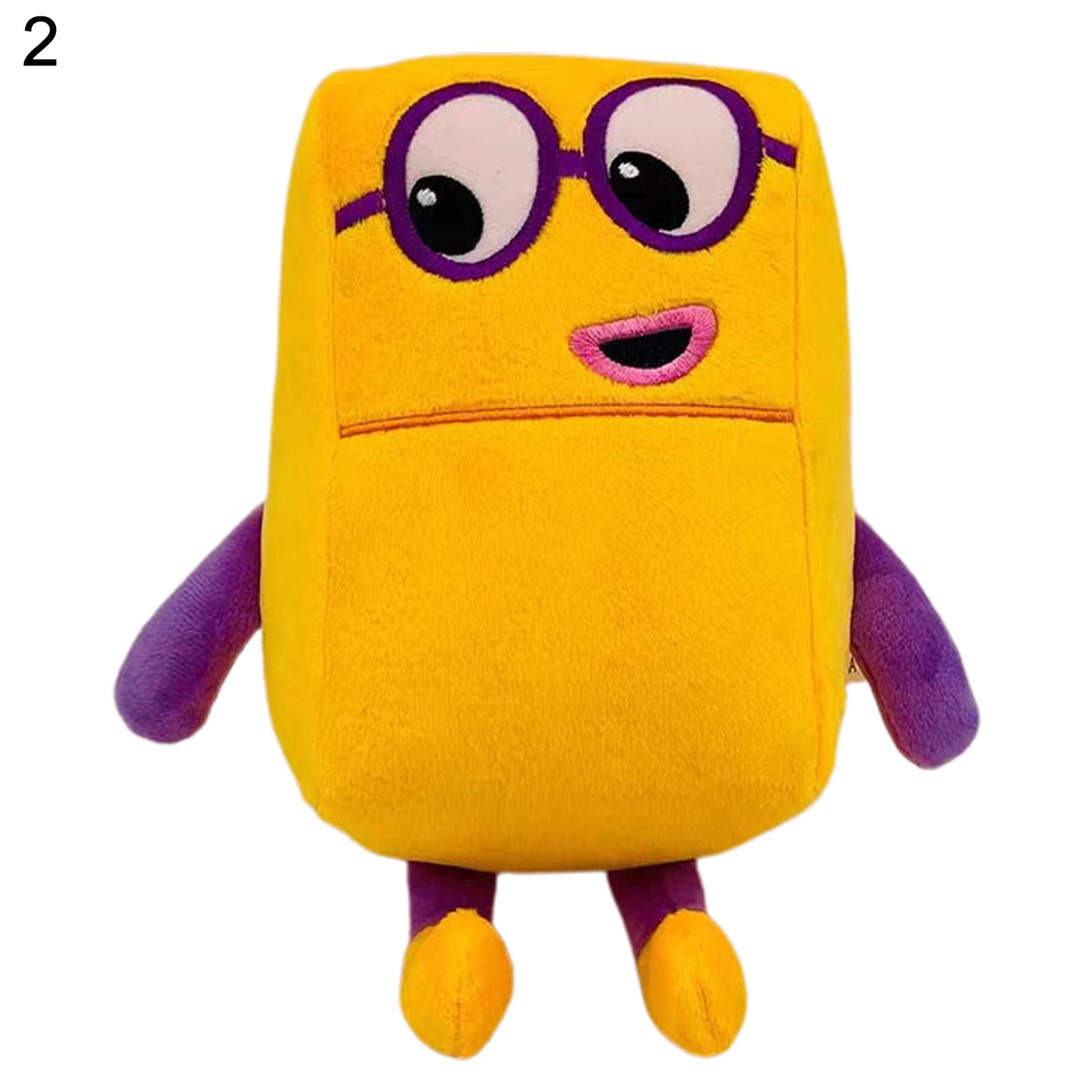 Plush Doll Cute Shape Cartoon Figure Educational Mathematics Number Blocks Stuffed Plush Toy for Children