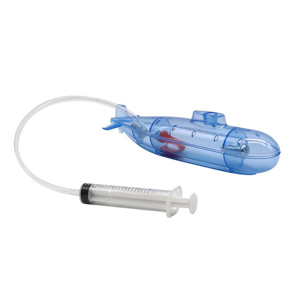 DIY Mini Submarine Air Powered Model Kit Physical Experiment Education Kids Toy