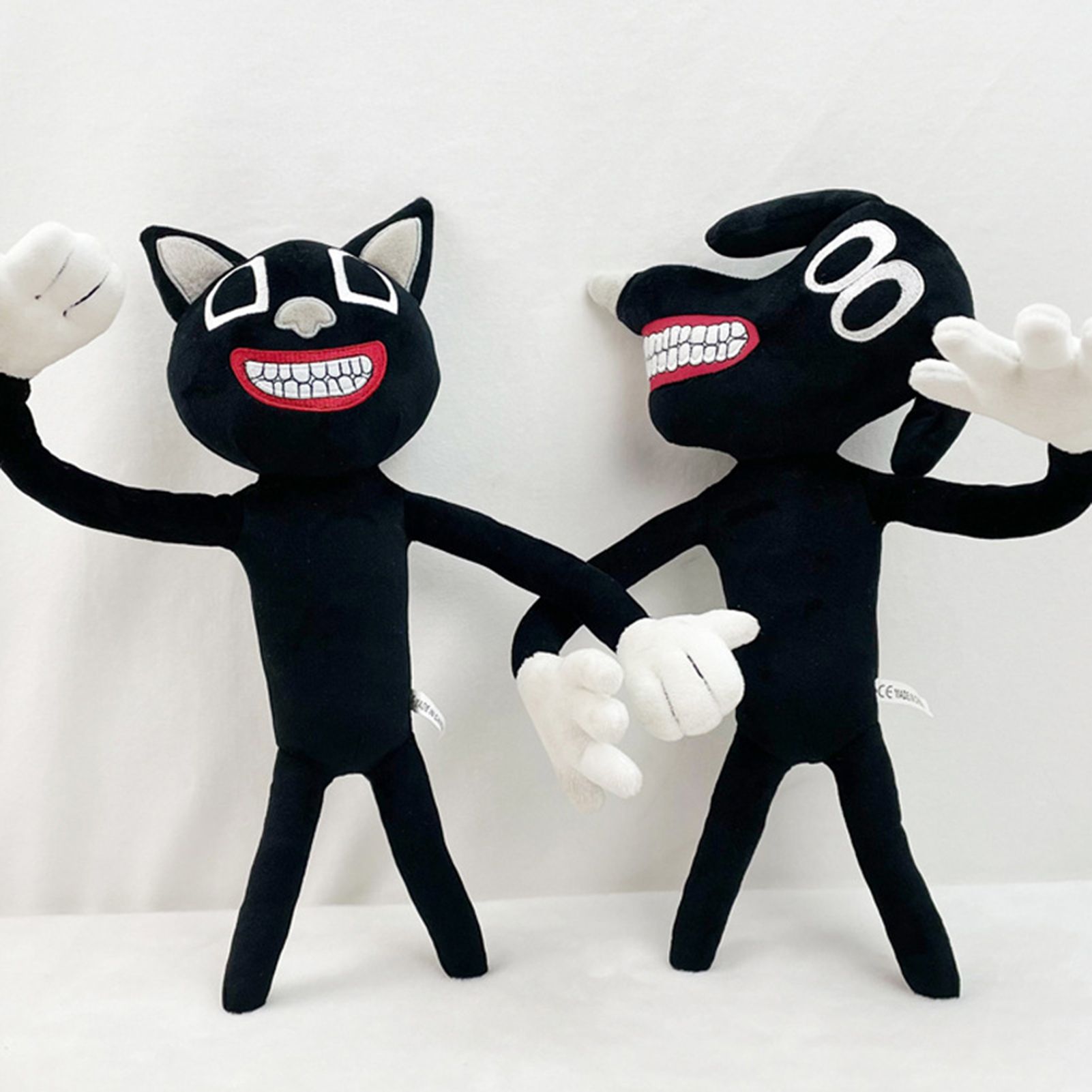 Livecity Plush Toy Bendable Funny Long Leg Siren Head Plush Toy for Collection