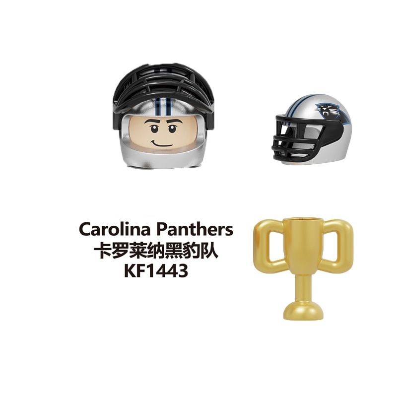 Famous Athletic Star America National Football Team Educational Mini Building Blocks Action Figures Toys For Children KF6128