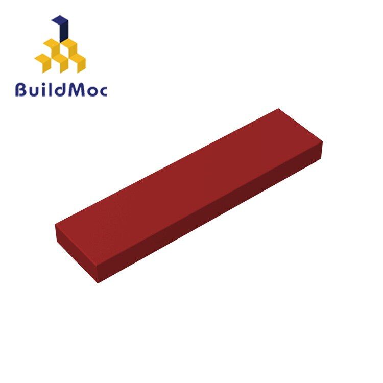 100pcs DIY Building Blocks Thin Figure Bricks Smooth 1x4 Educational Creative Size Bricks Bulk Model Kids Toys for Children