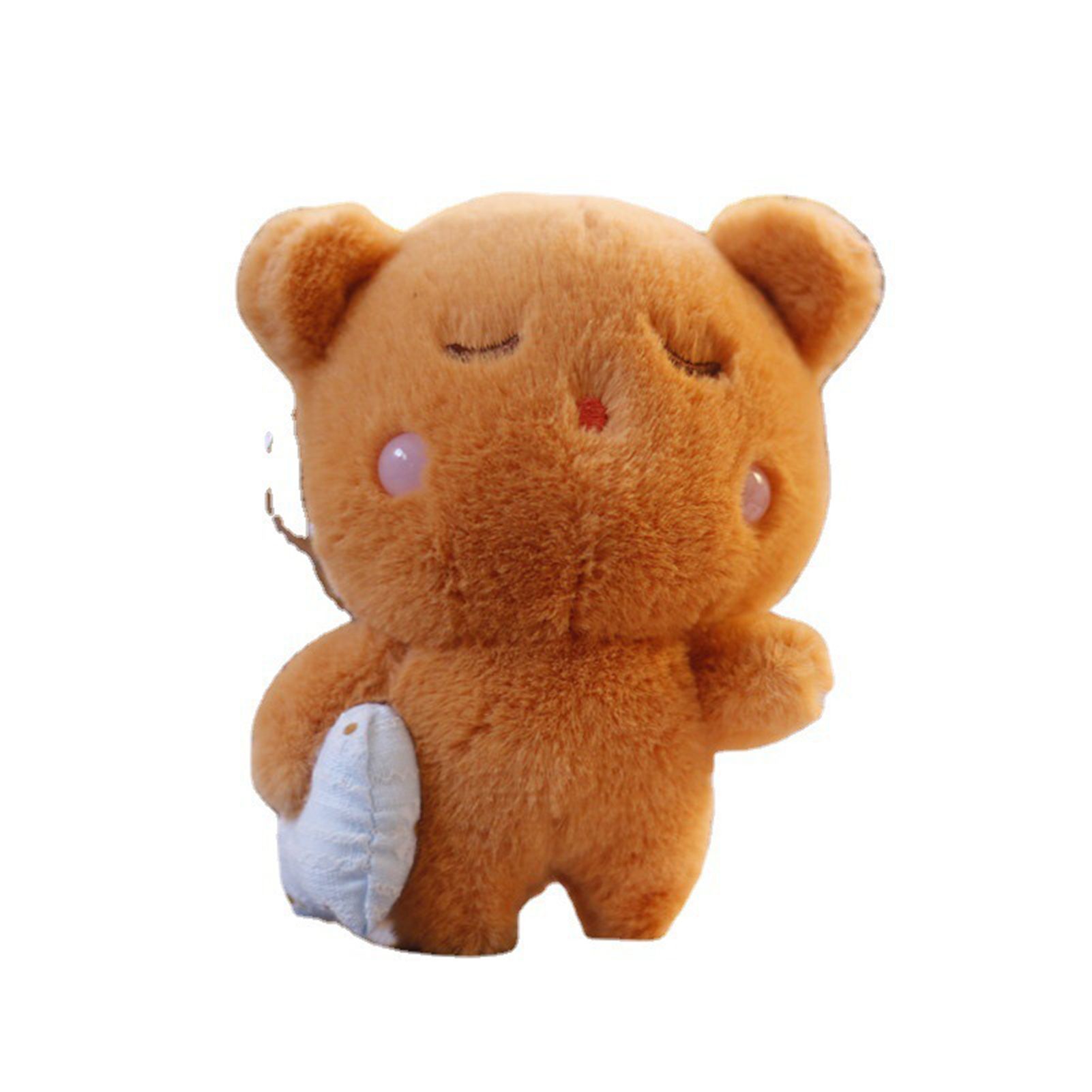 Stuffed Toy Pendant Detailed Blue Little Dinosaur Stuffed Doll Pendant