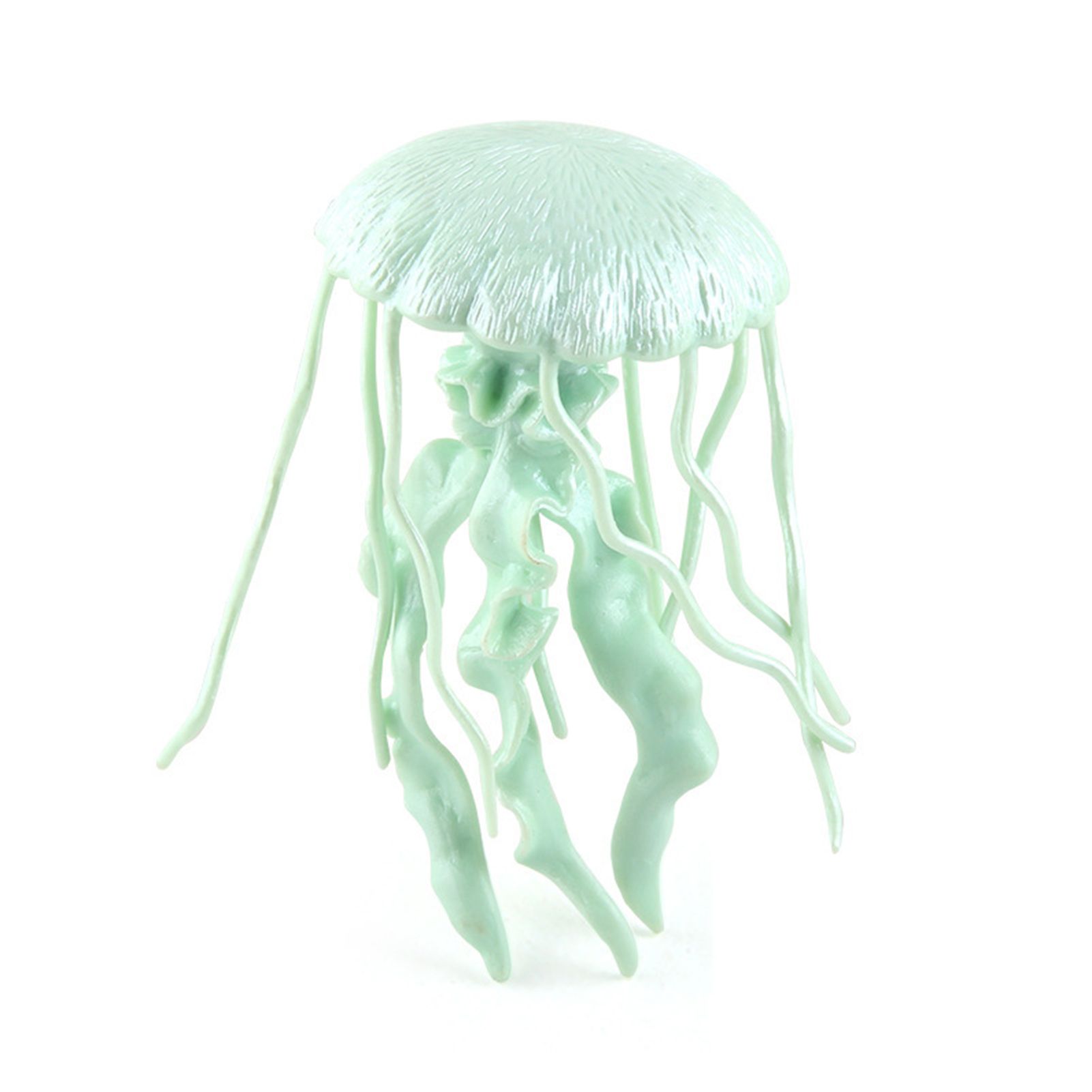 Jellyfish Toy Funny 3D Exquisite Workmanship Aquarium Animal Jellyfish Model for Gift