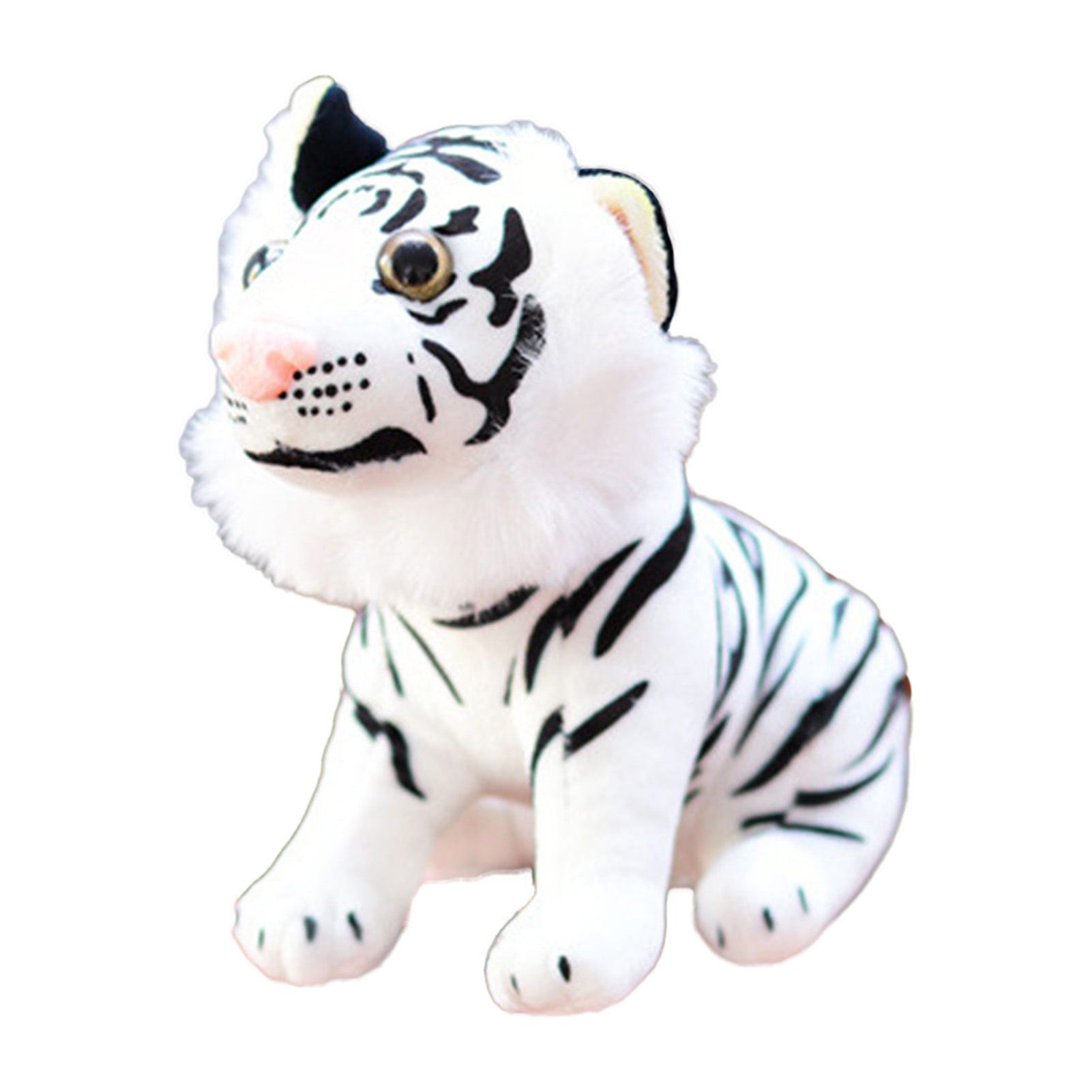 Stuffed Tiger Doll No Deformation Sitting Posture Simulation Tiger Plush Toy