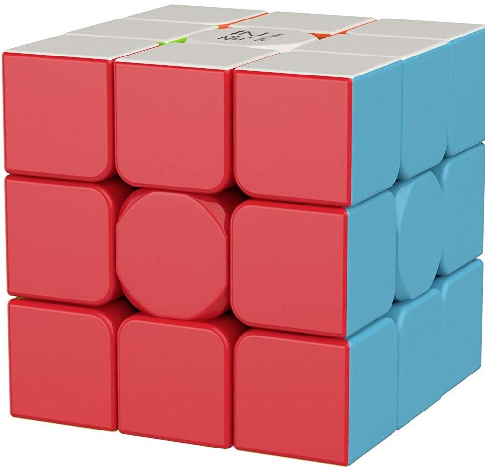 Plastic Rubiks Cube - Multi-Color
