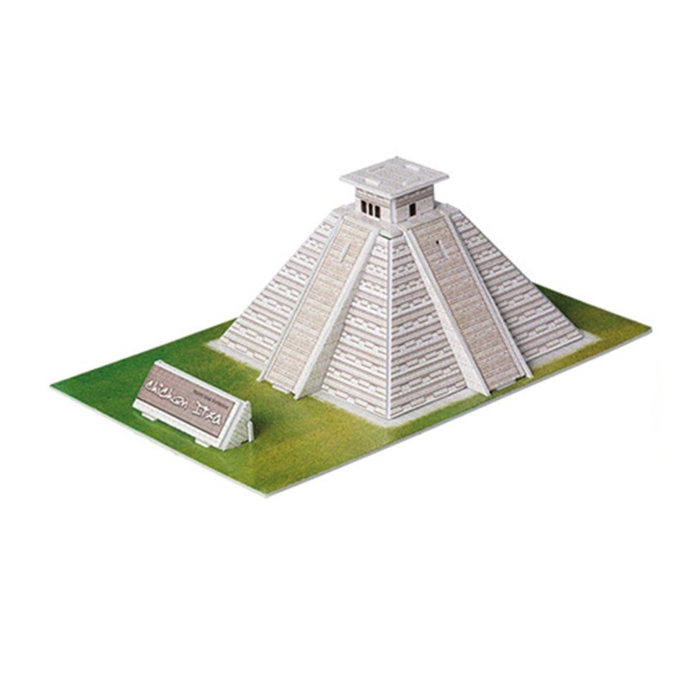3D Stereo Jigsaw Mini-World Building Model Puzzle Children'S Jigsaw Paper