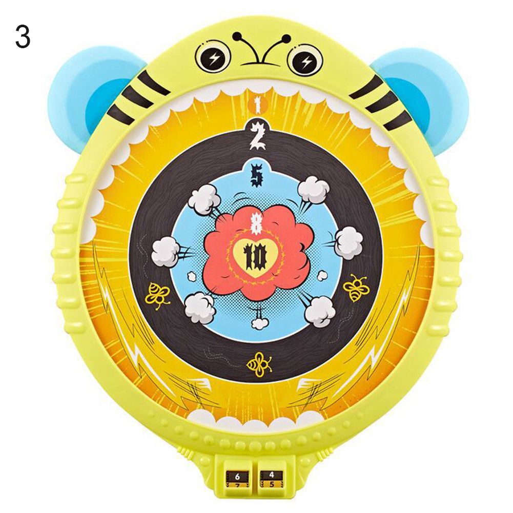 Cartoon Design Target Board with Magnetic Darts Parent-Child Game Kids Toy Gift