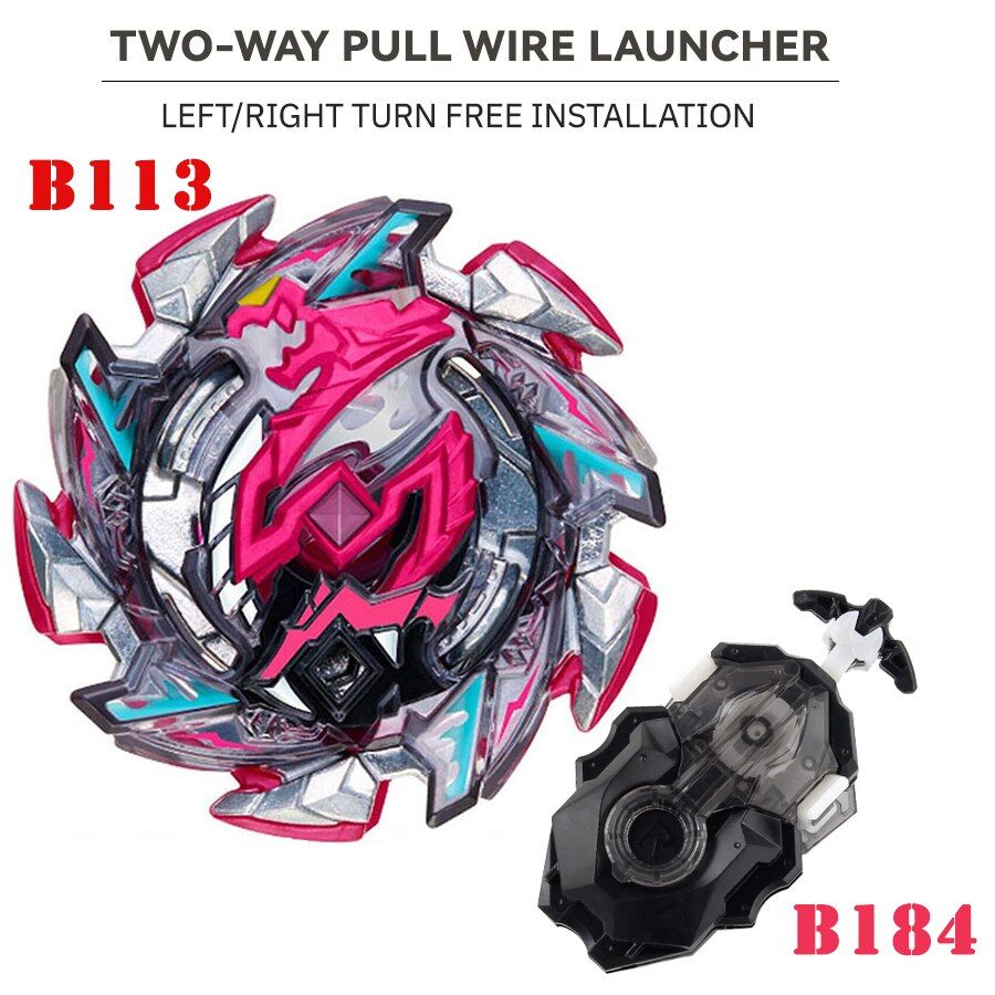 ra Beyblade Burst B187 Starter Saber Valkyrie. Sh-7 with B184 Custom Bay Launcher LR
