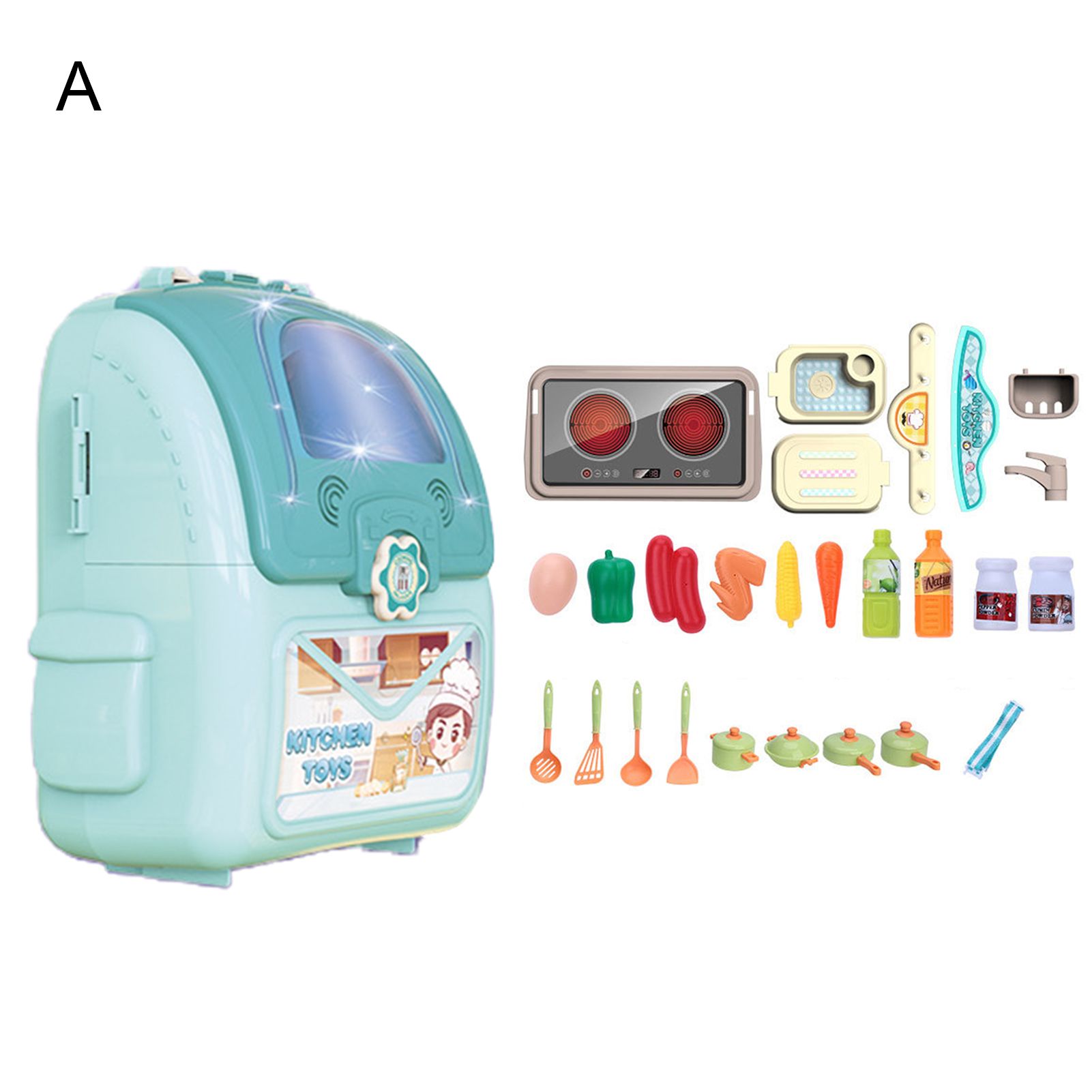 BBQ Carrier Backpack Toy Durable BBQ Carrier Backpack Toy Set