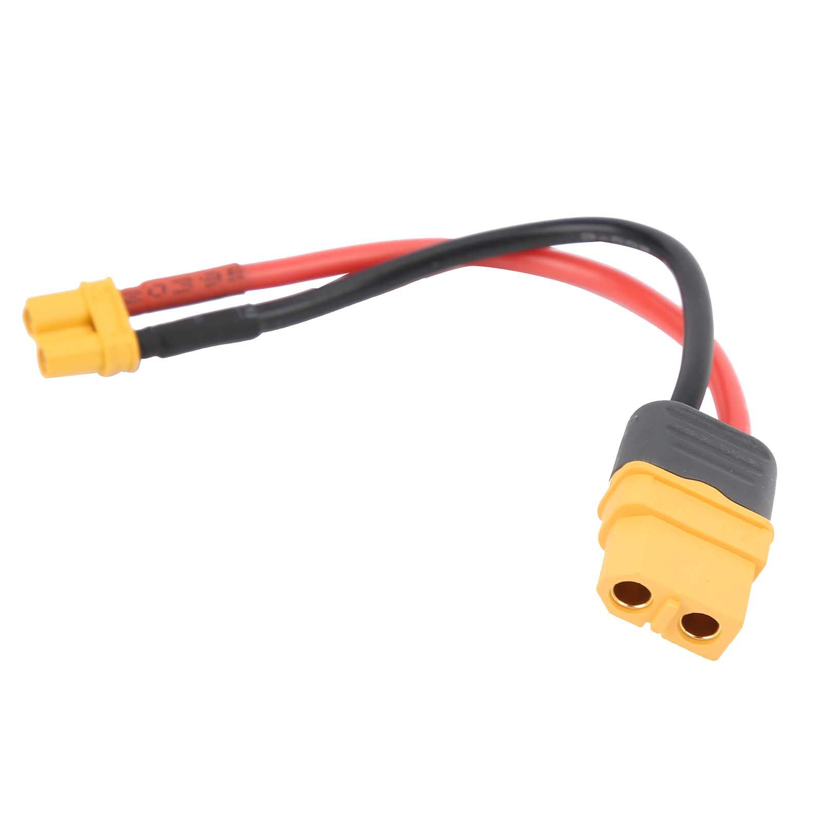 Sala Meng 10cm XT60 Female to XT30 16AWG Plug Cable Adapter for RC Lipo Charger