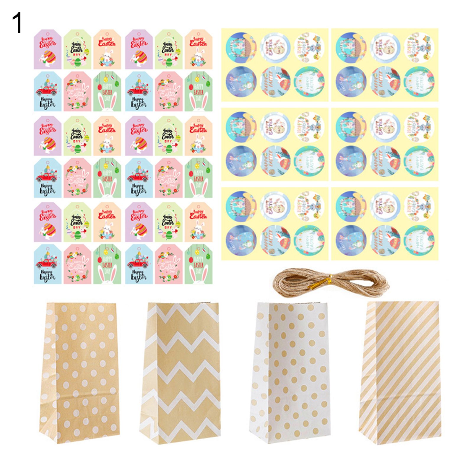 Gifts Wrapping Bag Wear-resistant Reusable Easter Gift Bags