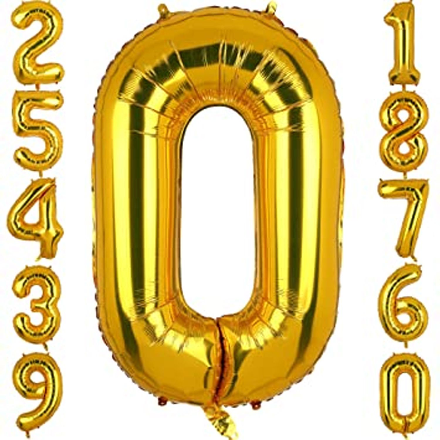 Number Foil Balloon Happy Birthday / Party / Wedding Decoration