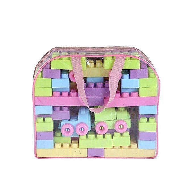 Plastic Building Blocks Toy - Multi Color