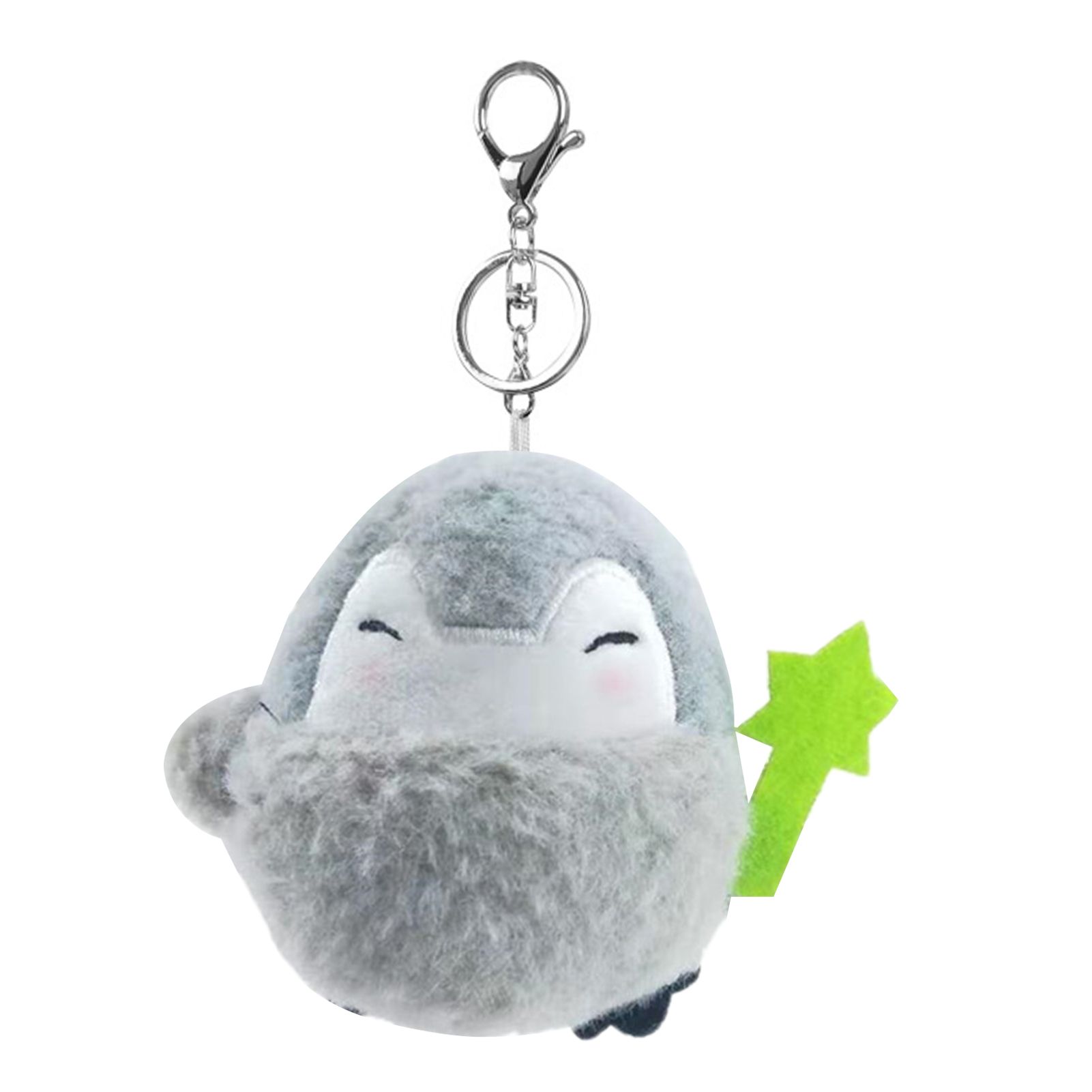 Cartoon Penguin Penguin Plush Toy Comfortable Eye-catching Hanging Penguin Doll Keychain Kids Gifts for Schoolbag