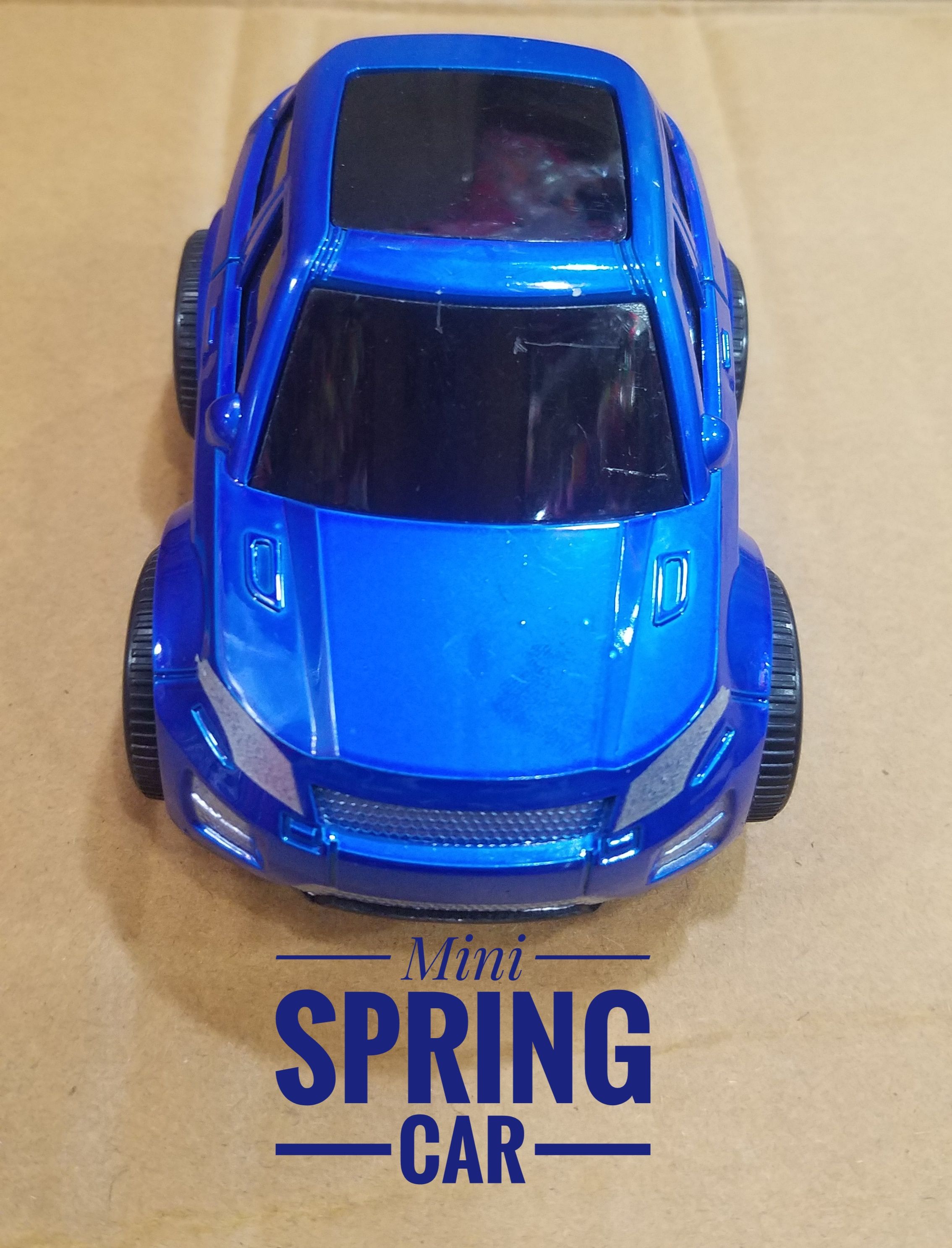 1pcs Spring car toys for boys with two way spring